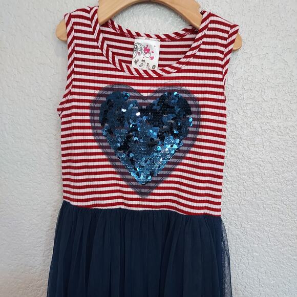 Jenna & Jessie 4th of July Dress Size 5 - Picture 2 of 8